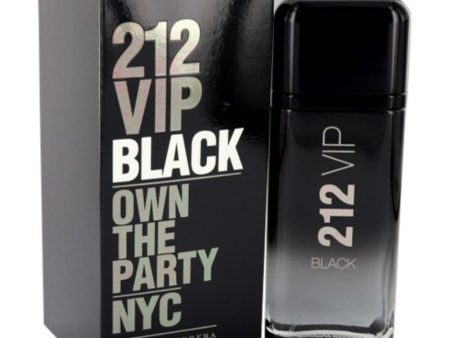 212 VIP Black by Carolina Herrera for Men Eau De Parfum Spray, 6.8 Oz Discount