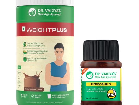 Ayurvedic Weight Gainer Combo: For Healthy Weight & Muscle Gain Online Sale