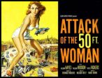 Attack of the 50ft Woman Movie Poster Fridge Magnet 6x8 Large Hot on Sale