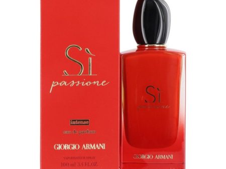 ARMANI SI PASSIONE INTENSE by Giorgio Armani , EAU DE PARFUM SPRAY 3.4 OZ For Discount