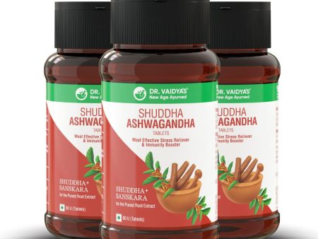 Shuddha Ashwagandha Tablets: Most Effective Stress Reliever & Immunity Booster For Sale