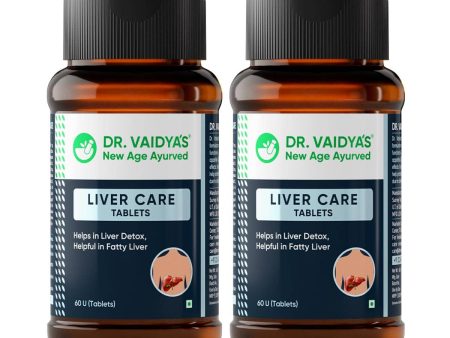 Dr. Vaidya’s Liver Care Tablets - Pack of 2 Fashion