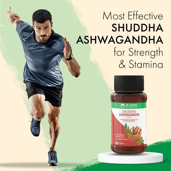 Shuddha Ashwagandha: Most Effective Stress Reliever & Immunity Booster Supply