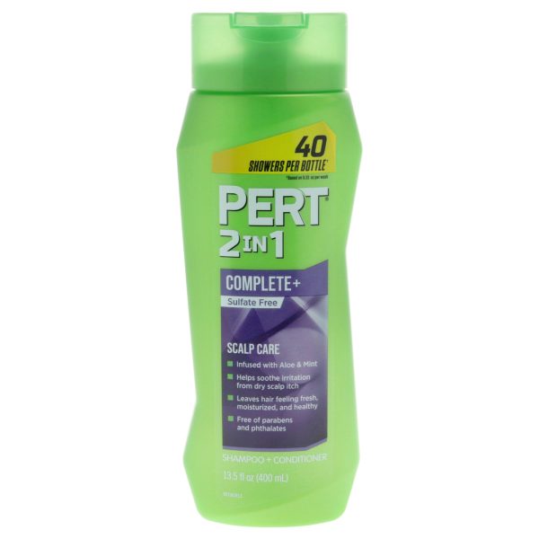 2 in 1 Complete Plus Scalp Care Shampoo and Conditioner by Pert for Unisex - 13.5 oz Shampoo and Conditioner Online