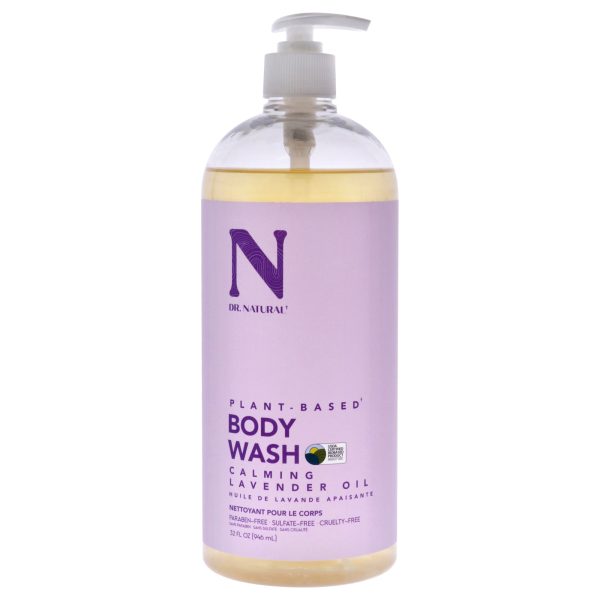 Calming Oil Body Wash - Lavender by Dr. Natural for Unisex - 32 oz Body Wash Sale