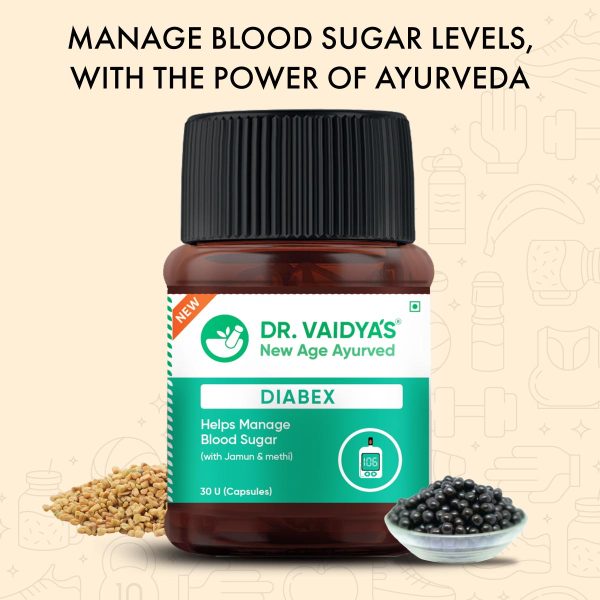 Diabex: Natural & Ayurvedic Blood Sugar Management (Buy 2 Get 1 FREE) Supply