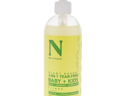 3-in-1 Tear-Free Baby Plus Kids Soap - Citrus by Dr. Natural for Kids - 16 oz Soap Online Hot Sale