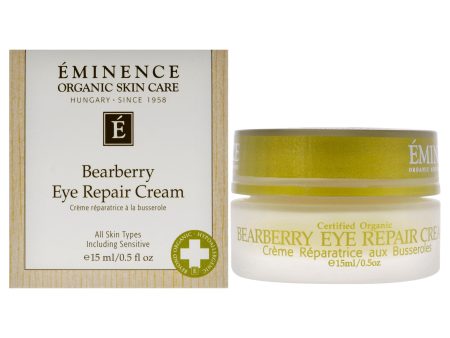 Bearberry Eye Repair Cream by Eminence for Unisex - 0.5 oz Cream on Sale