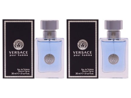 Versace Pour Homme by Versace for Men - 1 oz EDT Spray - Pack of 2 Cheap