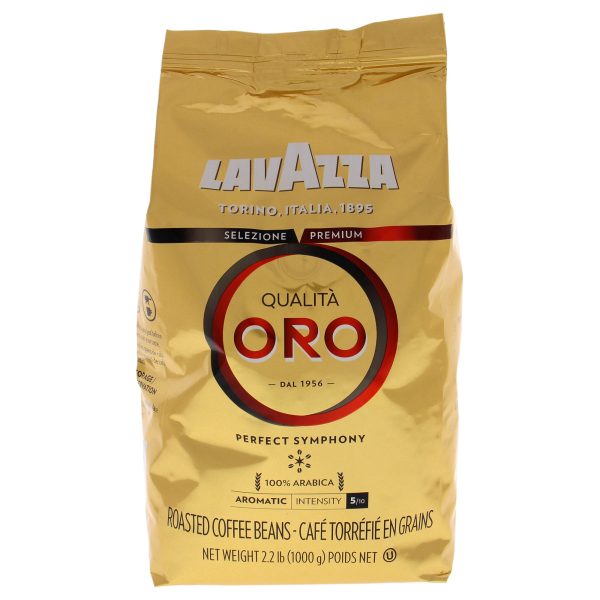 Lavazza QualitÃ  Oro Whole Bean Blend, Medium Roast, 2.2 Pound (Pack of 1) Fashion