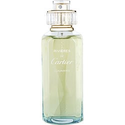 CARTIER RIVIERES LUXURIANCE by Cartier , EDT REFILLABLE SPRAY 3.4 OZ  *TESTER Hot on Sale