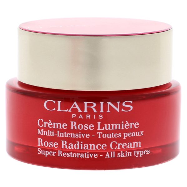 Clarins Super Restorative Rose Radiance Cream All Skin Types 1.7oz   50ml Cheap