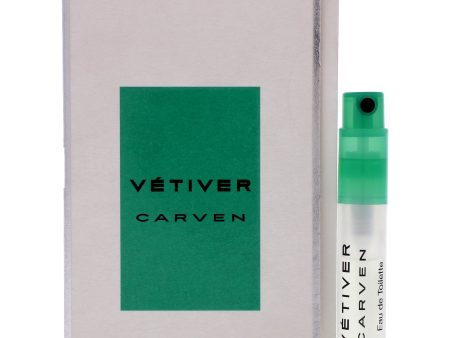 CARVEN Vetiver Carven By Carven For Men - 1.6 Ml Edt Spray Vial (mini)  1.6 ml Online