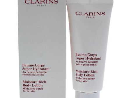 Clarins Moisture Rich Body Lotion with Shea Butter, 6.5 Ounce Fashion