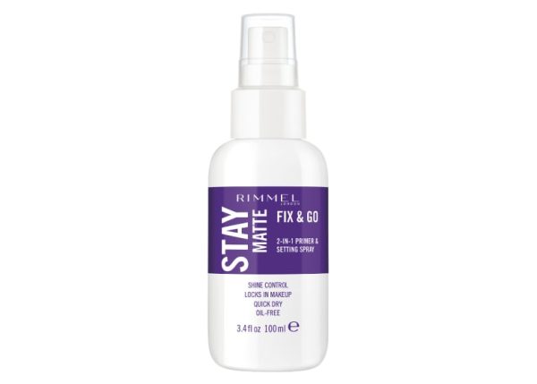 Rimmel, Stay Matte Primer and Stay Matte Setting Spray 3.4 Fl Oz (Pack of 1) Sale