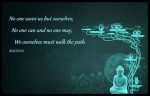 Buddha Quote Spiritual Enlightenment Poster Fridge Magnet 6x8 Large Online Sale