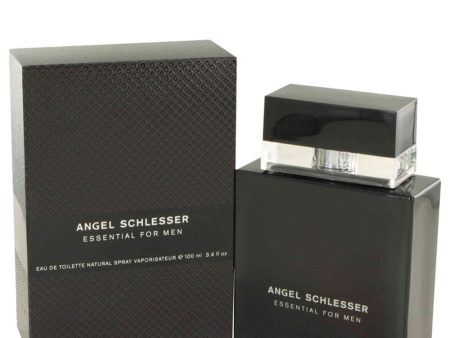 Angel Schlesser Essential by Angel Schlesser for Men. Eau De Toilette Spray 3.4-Ounces Online now