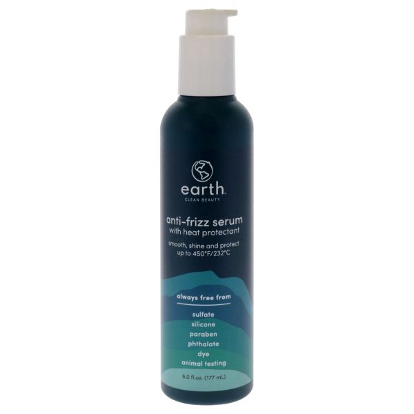 Anti-Frizz Serum With Heat Protectant by Earth for Unisex - 6 oz Treatment For Discount