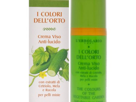 Anti-Shine Face Cream - The Colours of the Vegetable Garden by LErbolario for Women - 1.6 oz Cream Online now