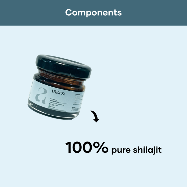 Mars Pure Himalayan Shilajit (Resin) - 15g Online now