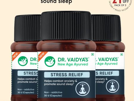 Stress Relief: Ayurvedic Stress Remedy That Helps Improves Sleep & Mental Health For Sale