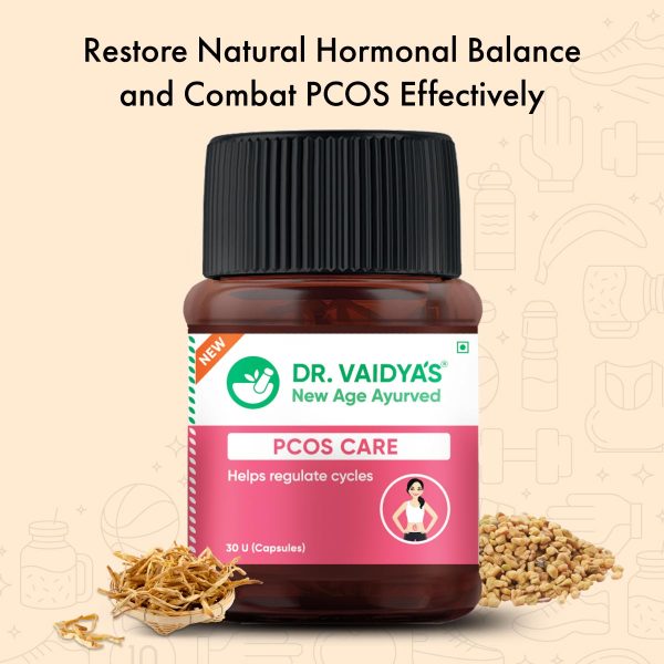 PCOS केयर कैप्सूल: पॉलीसिस्टिक ओवरी सिंड्रोम के लिए डॉ. वैद्य की आयुर्वेदिक दवा For Sale