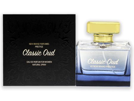 Classic Oud by New Brand for Women - 3.3 oz EDP Spray Supply