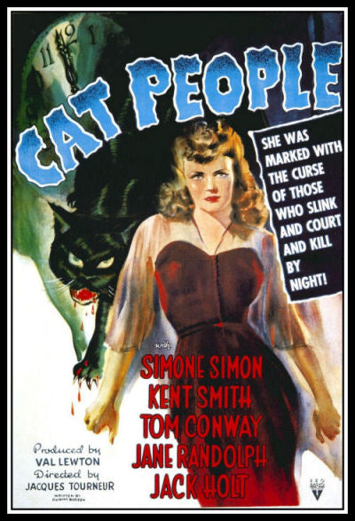 Cat People Classic Horror Movie Poster Fridge Magnet 6x8 Large Cheap