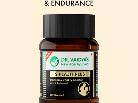 Shilajit Plus Capsules: More Strength & Stamina To Your Performance - Dr Vaidya s on Sale