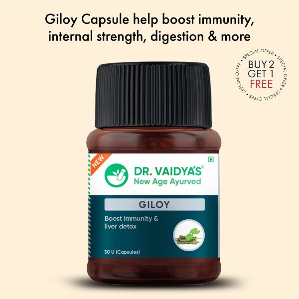 Giloy Capsules: Ayurveda For Immunity & Better Health Hot on Sale