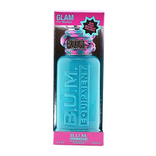 BUM EQUIPMENT Eau de Toilette Spray For Ladies, Glam, 3.4 Fluid Ounce For Sale