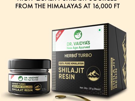 Dr. Vaidya s Herbo24Turbo Shilajit Resin: Pack of 1 Online Sale