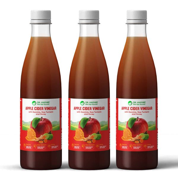 Apple Cider Vinegar Juice - Ayurvedic Juice With Honey & Garcinia Extract Supply