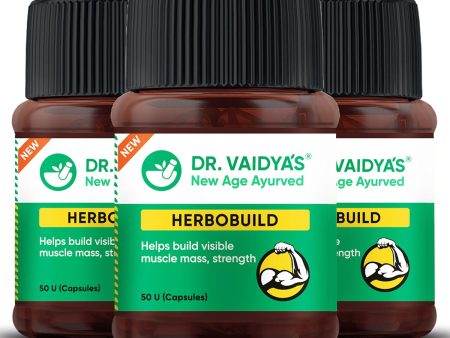 HerboBuild (50 Capsules): Pack of 3 For Cheap