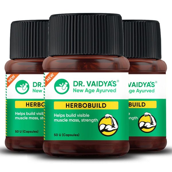 HerboBuild (50 Capsules): Pack of 3 For Cheap